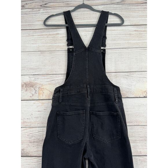Madewell Skinny Overalls Womens XS Black Lunar Wash Stretch Denim - Picture 4 of 12